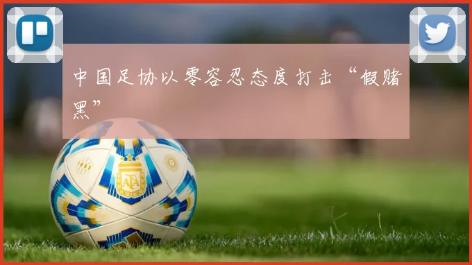 中国足协以零容忍态度打击“假赌黑”